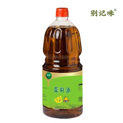 别记味成品菜籽油1.8L 非转基因压榨菜油纯正香食用油包邮正品商