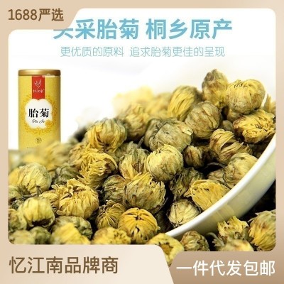 忆江南花茶 花草茶 桐乡胎菊浙江白菊花 菊花茶50g 厂家直销