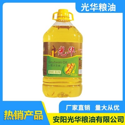 光华粮油 5L非转基因大豆油 调和油 礼品批发零售