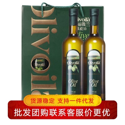 欧丽薇兰纯正橄榄油礼盒750ml*2瓶